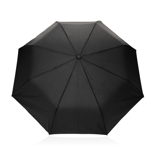 Mini parapluie 21" à ouverture auto en bois d'acacia Kaycey