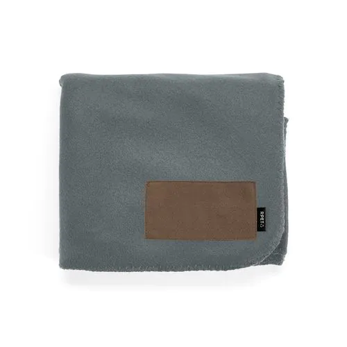 Coperta Pollock in rPET 180gsm. Patch personalizzabile Coperta Pollock in rPET 180gsm. Patch personalizzabile