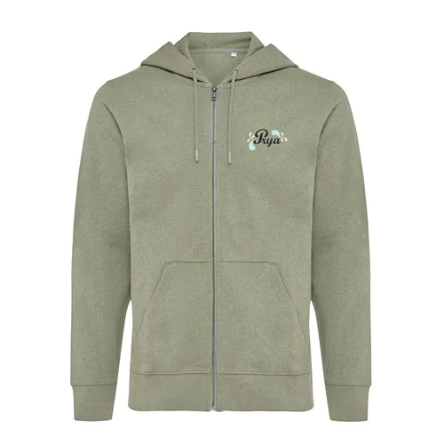IQONIQ Abisko gerecycled katoen hoodie met rits IQONIQ Abisko gerecycled katoen hoodie met rits