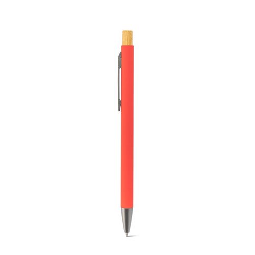 ZYLEN. Ballpoint pen in recycled aluminum (100% rAL), with rubber finish ZYLEN. Ballpoint pen in recycled aluminum (100% rAL), with rubber finish