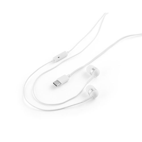 PRESLEY. Auriculares con cable USB-C de 1.2 metros y micrófono ABS integrado