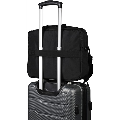 300D RPET LAPTOP SHOULDER BAG