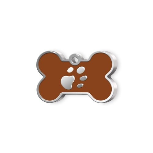 MEDAILLE OS PETIT MARRON AVEC PATTE MEDAILLE OS PETIT MARRON AVEC PATTE
