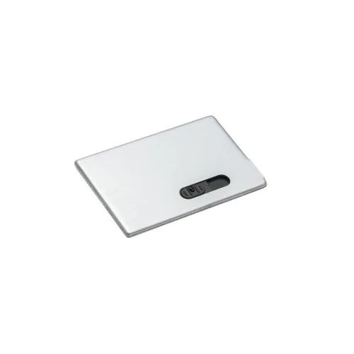 Chiavetta USB Carta di Credito Alu USB 2.0 COB 4 GB Argento