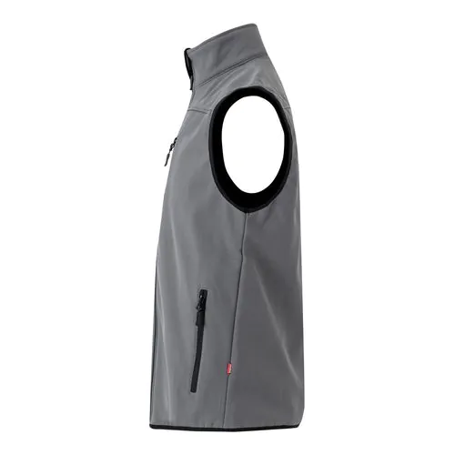 VL VARUNA. Soft shell vest (280g/m²), with polar lining, in polyester (94%) and elastane (6%) VL VARUNA. Soft shell vest (280g/m²), with polar lining, in polyester (94%) and elastane (6%)