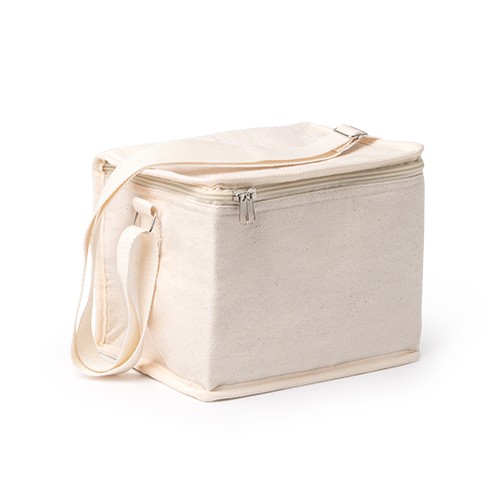 Cooler bag made of cotton. Main compartment with i Décio