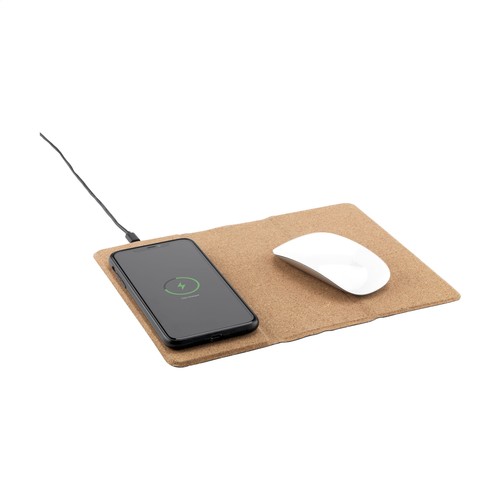 Cork Wireless Charging Mousepad Cork Wireless Charging Mousepad