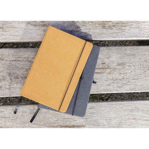 A5 Hardcover Notizbuch aus GRS recyceltem PU A5 Hardcover Notizbuch aus GRS recyceltem PU