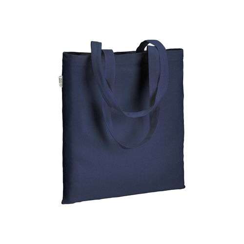 220/g m2 organic cotton shopping bag, long hanles