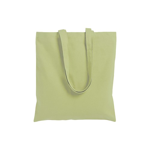 Shopper in cotone 130 g/m2, manici lunghi Shopper in cotone 130 g/m2, manici lunghi