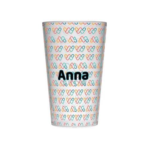 Personalised 12 cl Reusable Plastic Cup - Ultra Personalised Personalised 12 cl Reusable Plastic Cup - Ultra Personalised