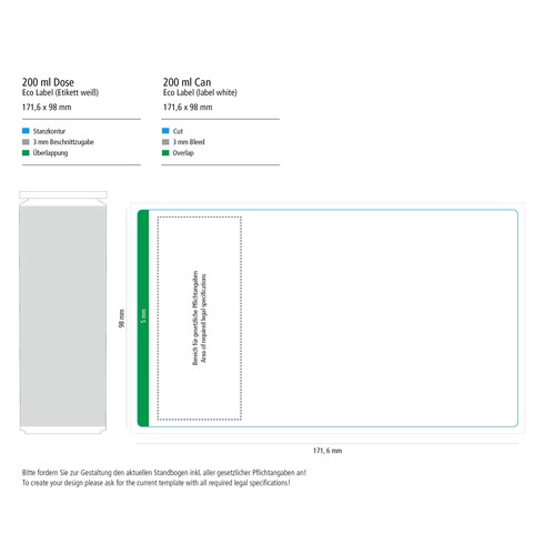Secco, 200 ml, Eco Label Secco, 200 ml, Eco Label