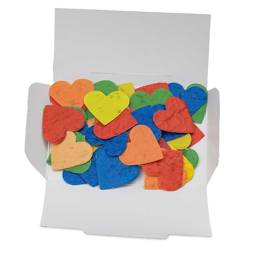 Seedpaper-confetti - Easter - heart