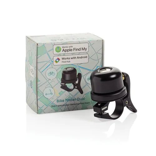 Bike finder Dual bike bell with worldwide locating