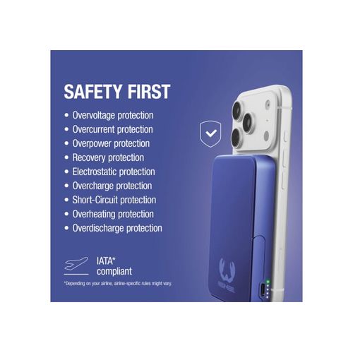 Fresh 'n Rebel Wireless Powerbank 10000mAh Compatible with MagSafe
