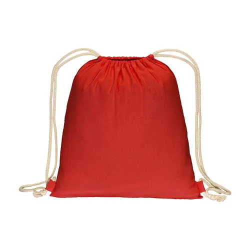 180 g/m2 cotton backpack, with drawstring closure 180 g/m2 cotton backpack, with drawstring closure