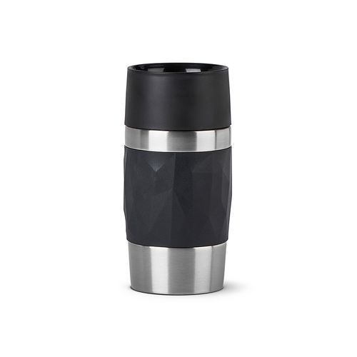 Tefal Travel Mug Compact 0.3L Black Tefal Travel Mug Compact 0.3L Black
