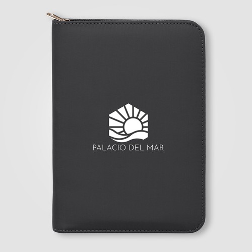 Aurelia Recycled Gold Zip Portfolio - A5