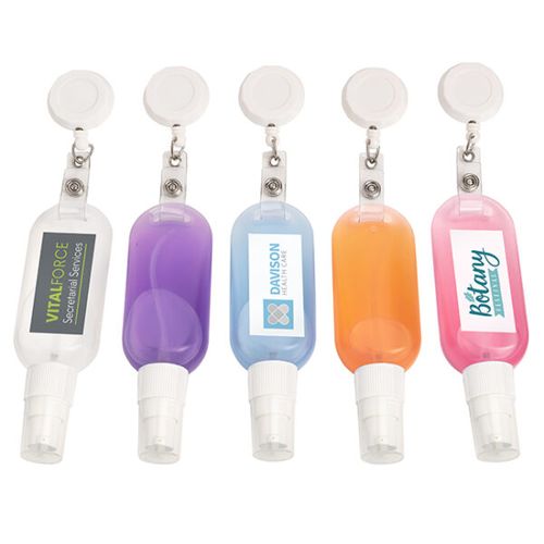 Desinfectante de manos antibacteriano en un clip de rollo (50ml)