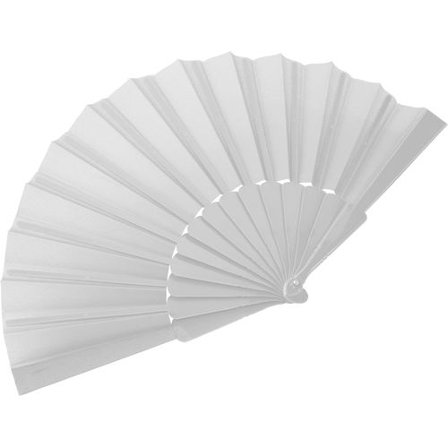 Eventail en tissu et plastique Kasimira