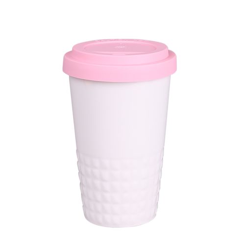Beker Freedom Excellence Classic 280ml wit/roze