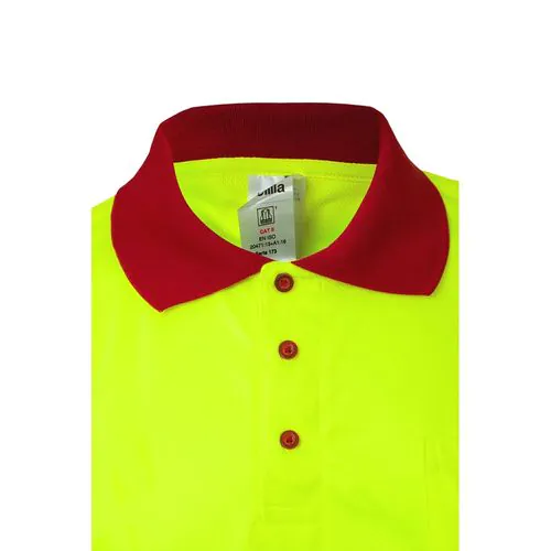 VL CUPID. Polo piqué bicolore (160g/m²) à manches courtes, en polyester (100%) VL CUPID. Polo piqué bicolore (160g/m²) à manches courtes, en polyester (100%)