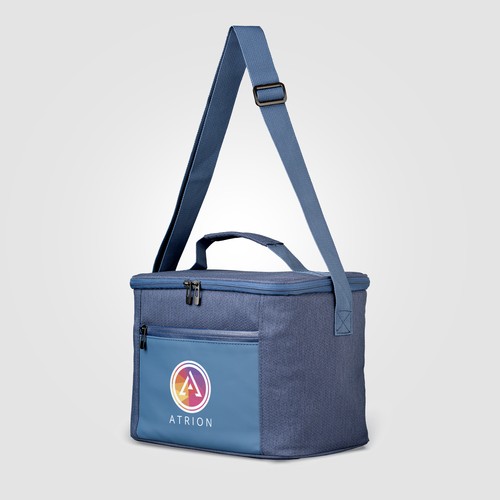 City Pack 600D RPET Zippered Cooler Bag - 10 L