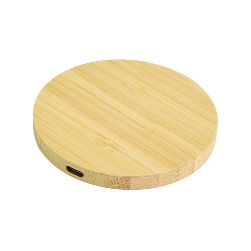 Chargeur sans fil en bambou Soulmare
