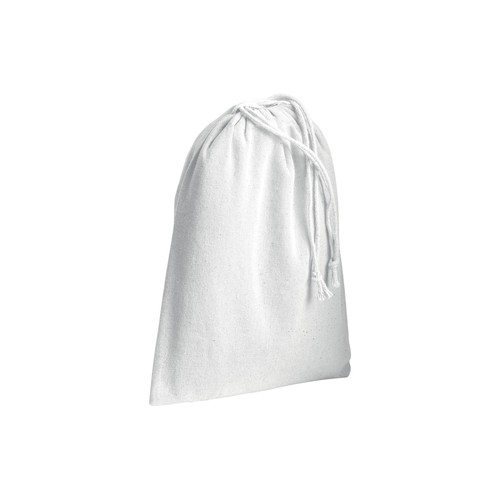 120 g/m2 cotton drawstring bag, 15 x 20 cm 120 g/m2 cotton drawstring bag, 15 x 20 cm
