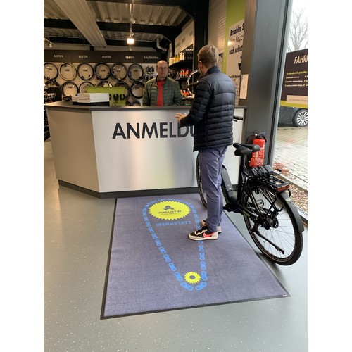 Bike Door Mat, Indoor Cycle Mat Bike Door Mat, Indoor Cycle Mat