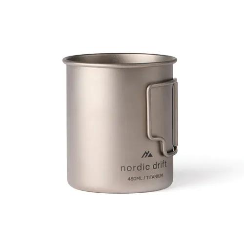 Tazza in titanio Nordic Drift Trail Ultra Light 450ML Tazza in titanio Nordic Drift Trail Ultra Light 450ML