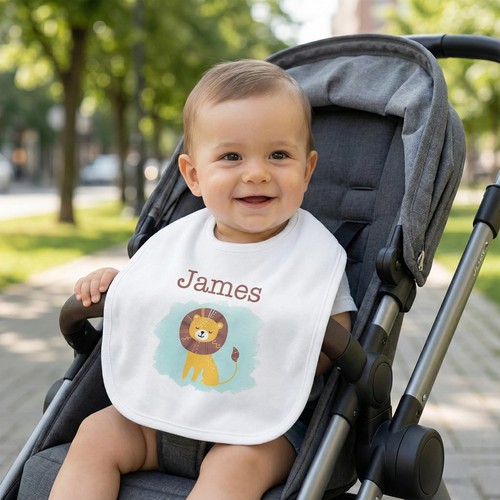 Custom Baby Bibs - Combed Cotton, Made to Order