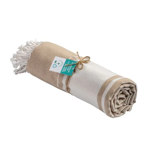 Beach towel /pareo in recycled cotton 180 gr/m2 Beach towel /pareo in recycled cotton 180 gr/m2