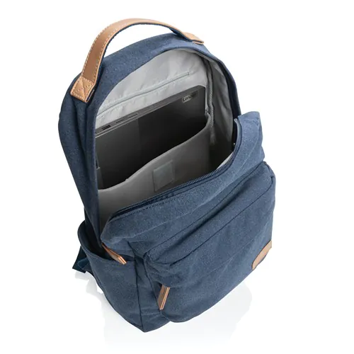 Impact AWARE™ 16 oz. recycled canvas laptop rugzak Impact AWARE™ 16 oz. recycled canvas laptop rugzak