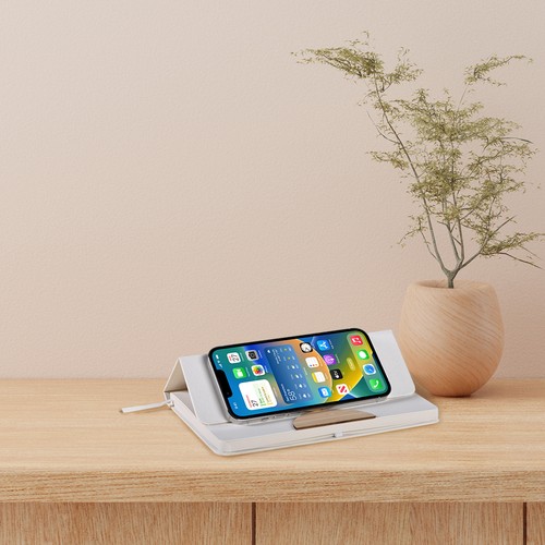 BLOCCO IN CARTONE RICICLATO E BAMBÙ CON TAG NFC (144 bytes)