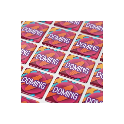 Doming Cuadrado 30x30 mm