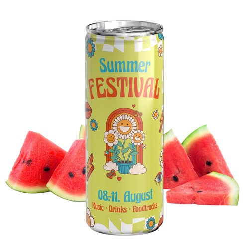 Energy Drink Watermelon (GER), 250 ml, Fullbody