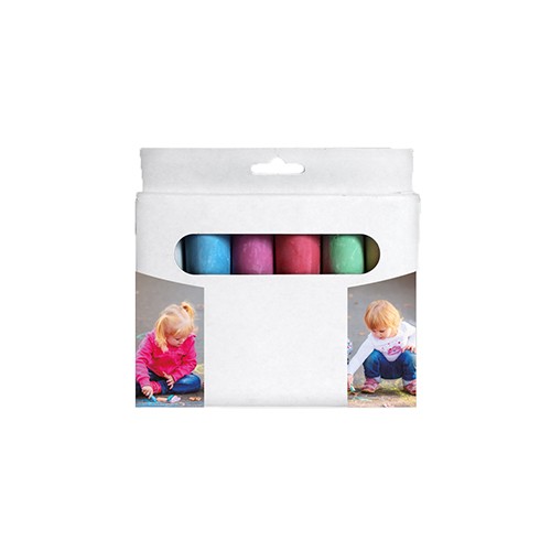 Set of six sidewalk chalk pieces. Dorotea Set of six sidewalk chalk pieces. Dorotea