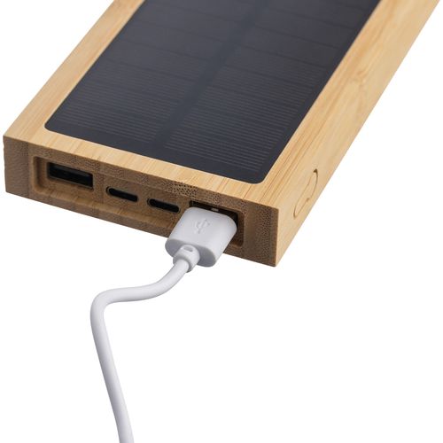 Bamboo solar power bank Elz Bamboo solar power bank Elz
