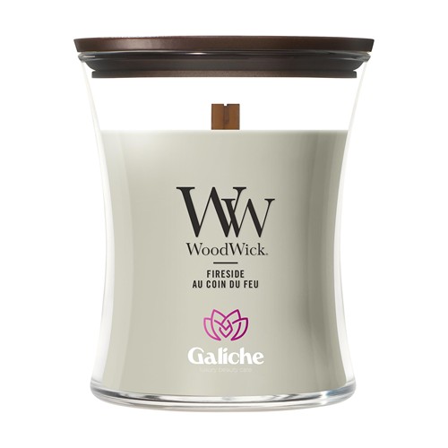 WoodWick Fireside Medium Candle bougie parfumée WoodWick Fireside Medium Candle bougie parfumée