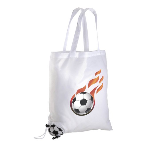 190T polyester, orange-, lemon- and blackberry-shaped foldable shopping bag