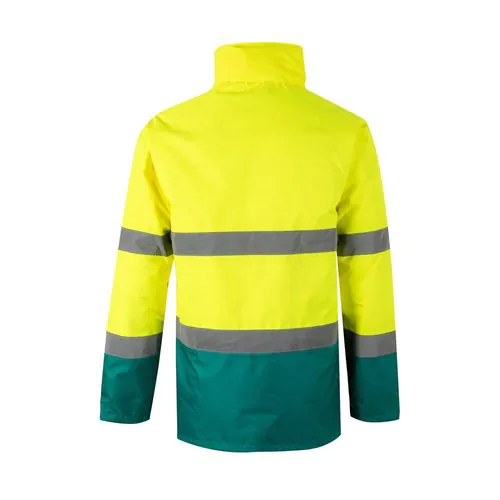 VL THEMIS. Two-tone parka (190g/m²), in polyester (100%), with PU coating