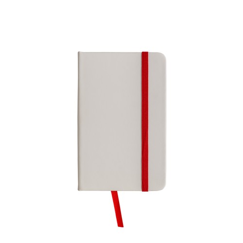 Bloc note avec élastique et feuille de papier à ligne