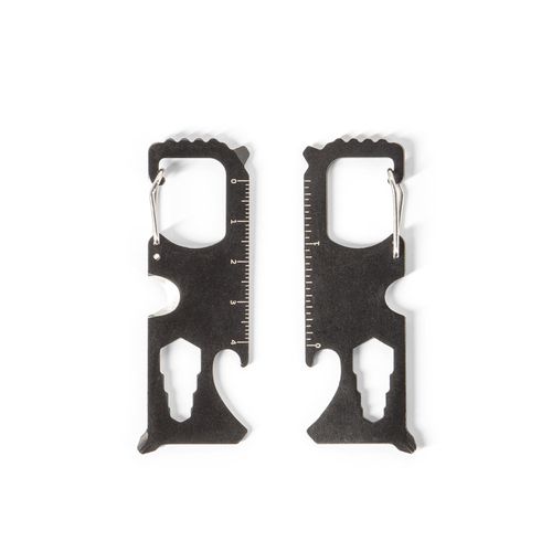 SCREWY. Stainless steel multifunction card with 8 functions SCREWY. Stainless steel multifunction card with 8 functions