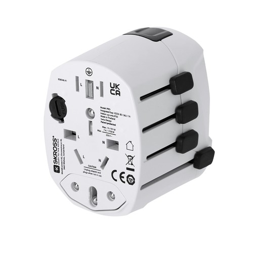 Universal Reise Adapter Skross PRO 3-POLE