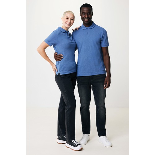 Polo en coton piqué et recyclé IQONIQ Yosemite