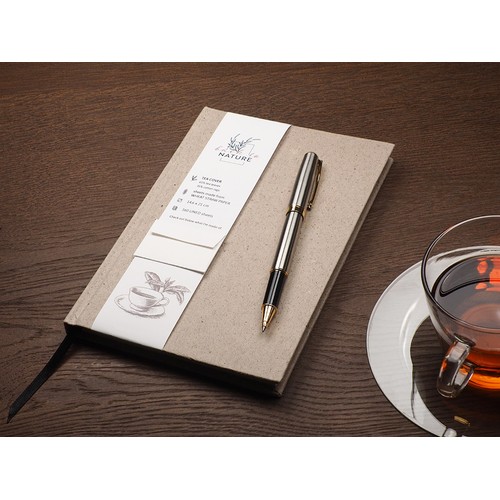 Cahier de thé recyclé