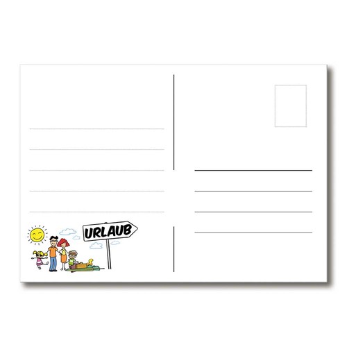 Postcard Set - Standard - without printing Postcard Set - Standard - without printing