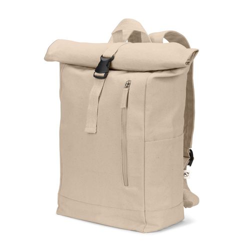 SAINT. Roll top backpack in recycled cotton and recycled polyester (380 g/m²) SAINT. Roll top backpack in recycled cotton and recycled polyester (380 g/m²)