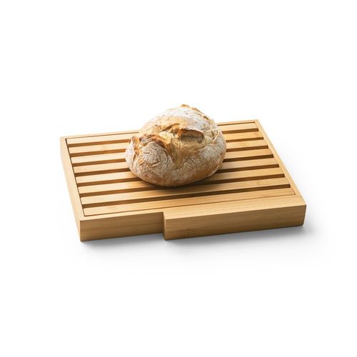 PASSARD. Bread board in bamboo with stainless steel knife